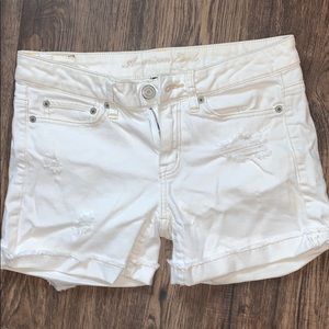 Women’s distressed shorts
